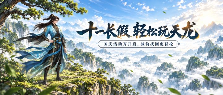 活动爆料丨长假七天不肝不卷!假日活动抢先看,佳节减负轻松玩截图