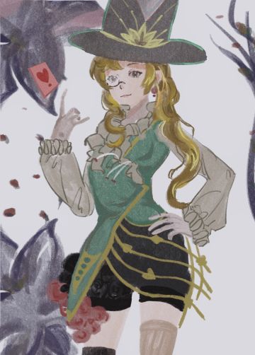 画了，1999梅兰妮【红与白❤️】