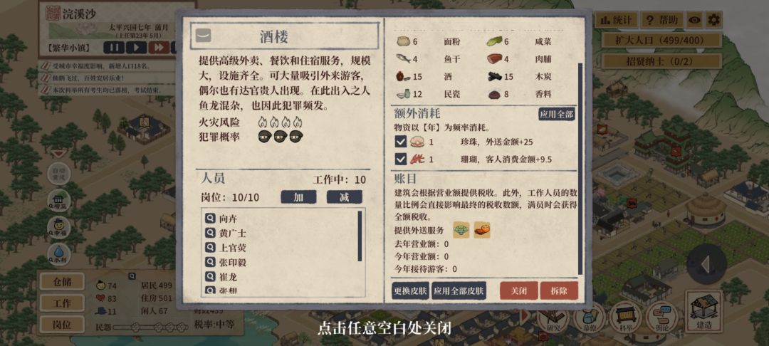 酒楼有什么用?怎么不挣钱? 1