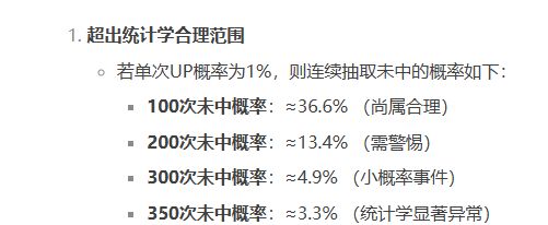 354抽无UP神罚 2