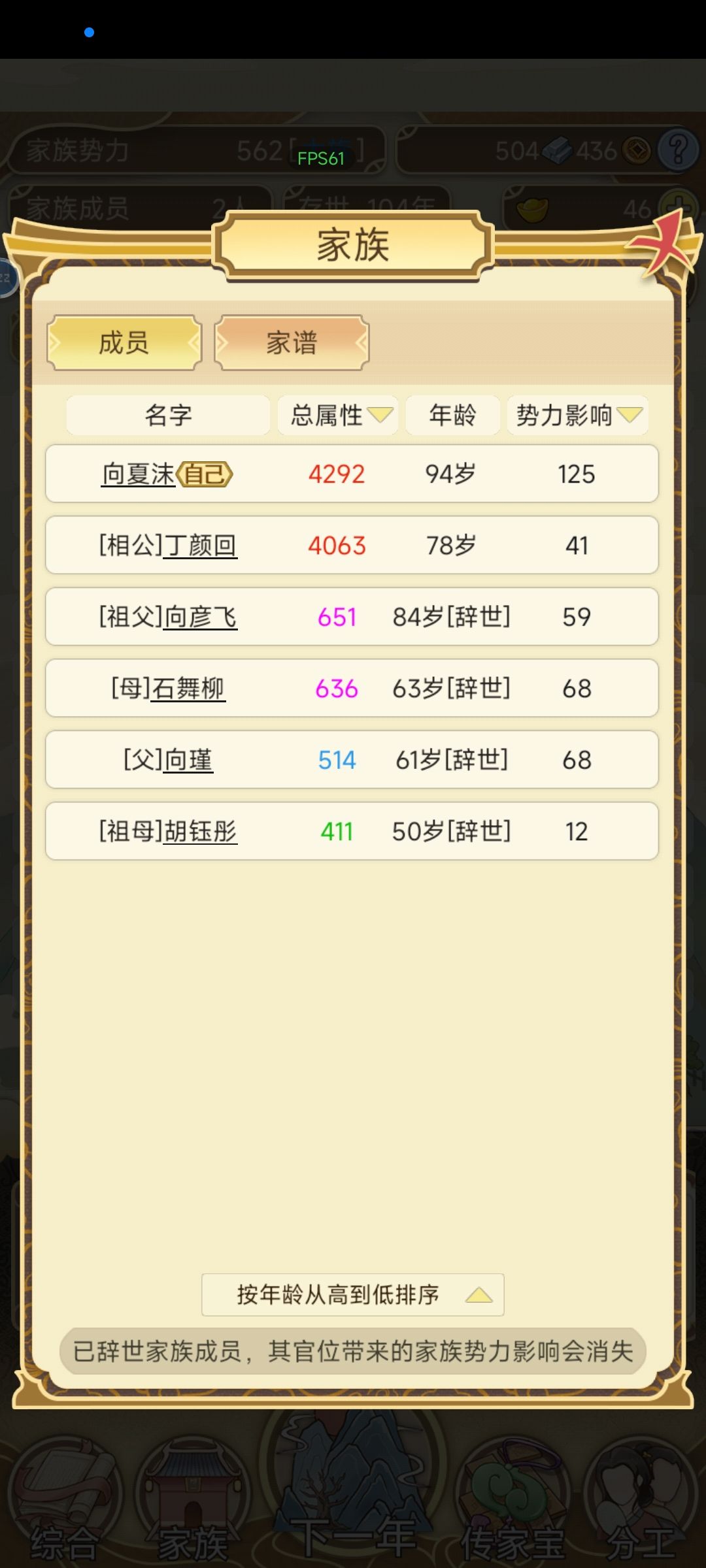 俩四千属性的仙人,上面的人都嗝屁了 1