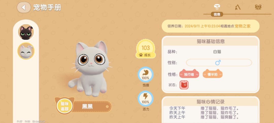 这什么猫?摸了一下就炸毛 2