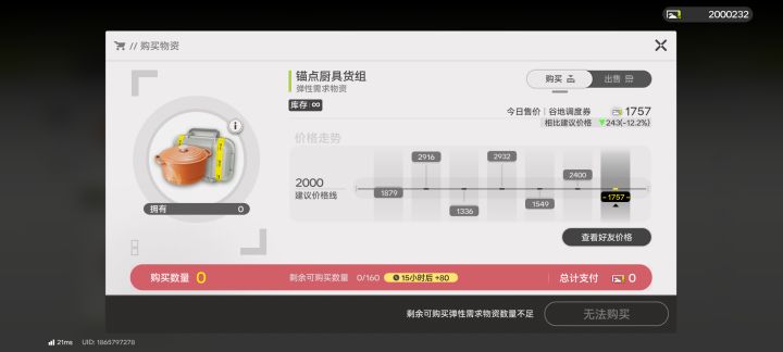这是怎么回事?怎么什么都买不了了?截图