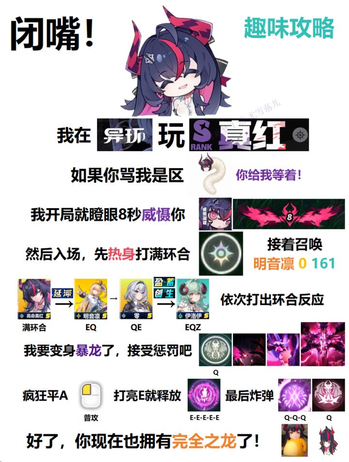 异环:真红明音凛队趣味手法攻略截图