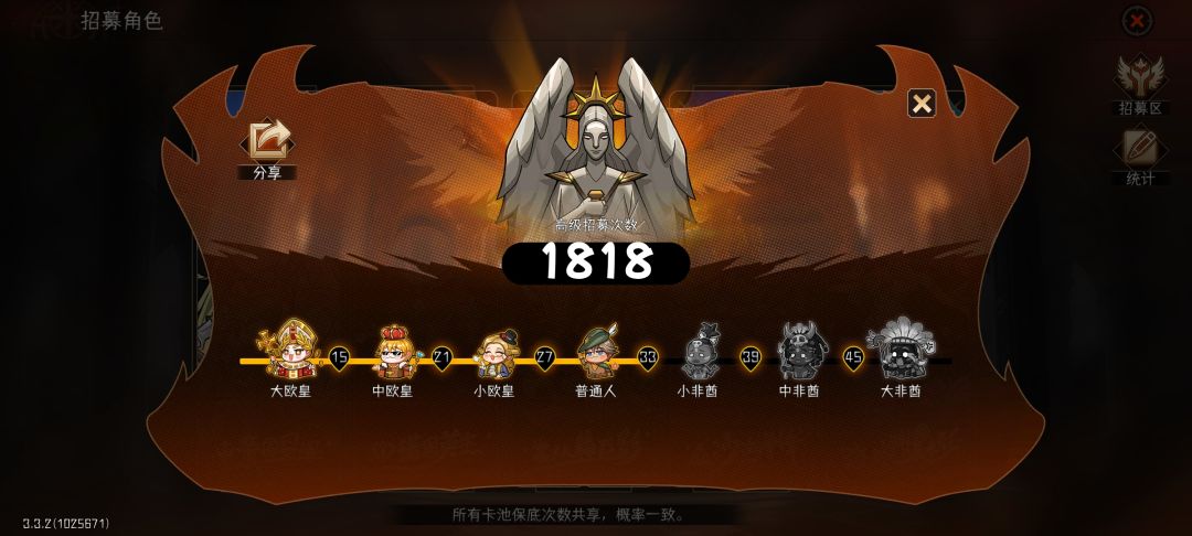 1818抽总算给我凑齐了所有角色 1