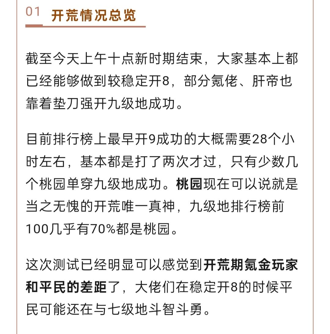 「终极测试」48小时开荒总结 1