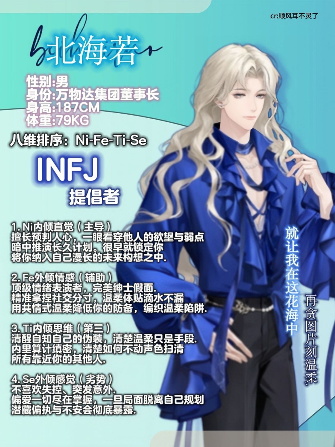 心跳陷落✖️MBTI｜全男主人格分析💗 3