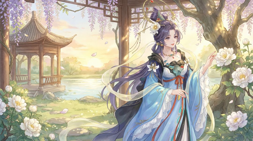 「欢乐三国杀 薛灵芸」静态壁纸 2