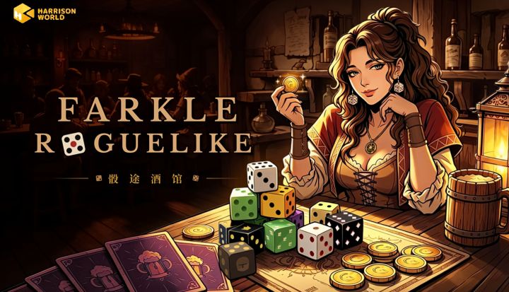 《骰途酒馆·Farkle Roguelike》9月8日正式上线Steam截图