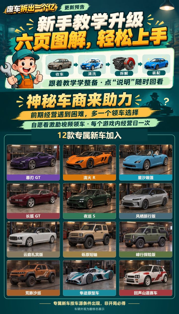 【20261016更新】新手教学升级,神秘车商来助力!截图