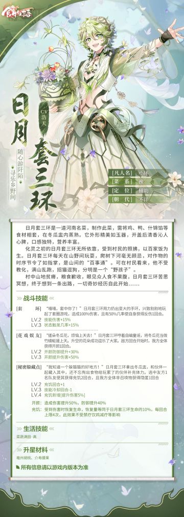 《食物语》全新食魂资料公开