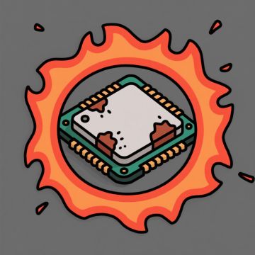 自制配件：芯片过热