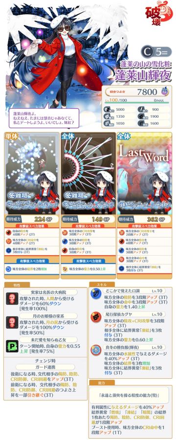 冬辉夜、骑士大妖精、EX阿吽、剑客妖梦、日服命运值更新详解