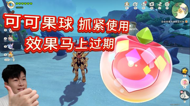 紧急提醒:可可果球 效果即将过期 【洛克王国世界】截图