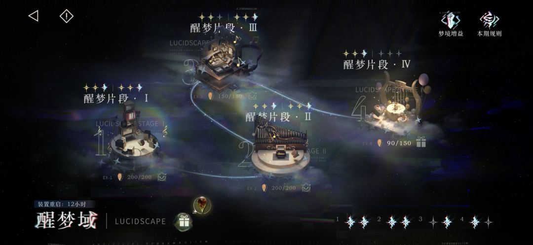 萌新求配队怎么过醒梦域4 1