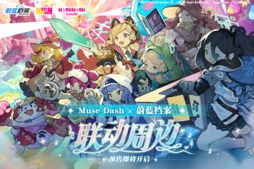 「Muse Dash × 蔚蓝档案」联动周边预告♫₊˚