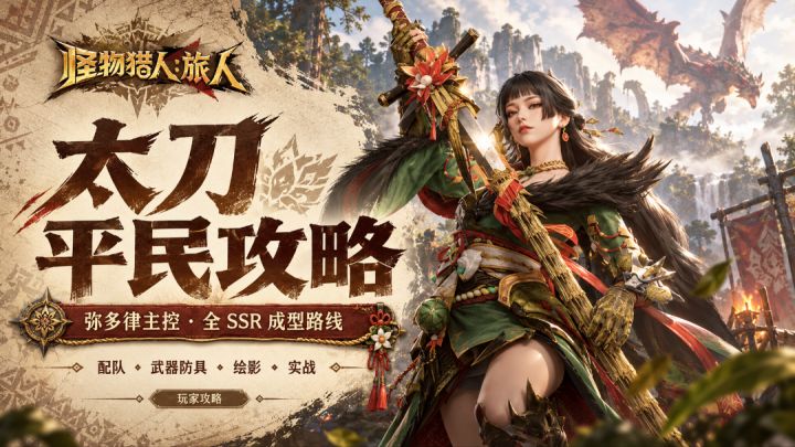 《怪物猎人:旅人》太刀平民养成攻略截图