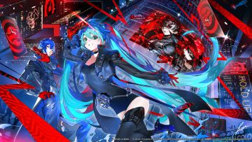 🌏[《初音未来:缤纷舞台》×女神异闻录5 皇家版] 联动贺图公开🎉