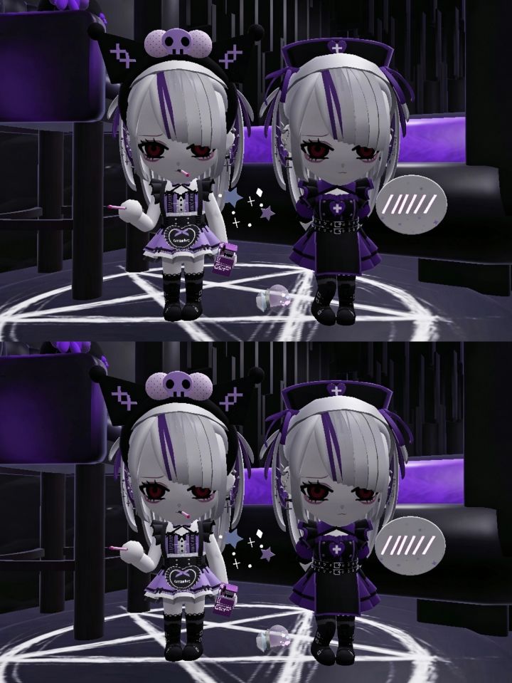 🖤💜黑紫重度依赖♡截图