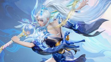 妖刀姬全新原创时装｜背部光纹，脚踝星环，这太对了!