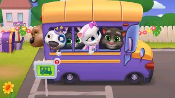 《汤姆猫总动员》乘坐巴士寻找卡包
