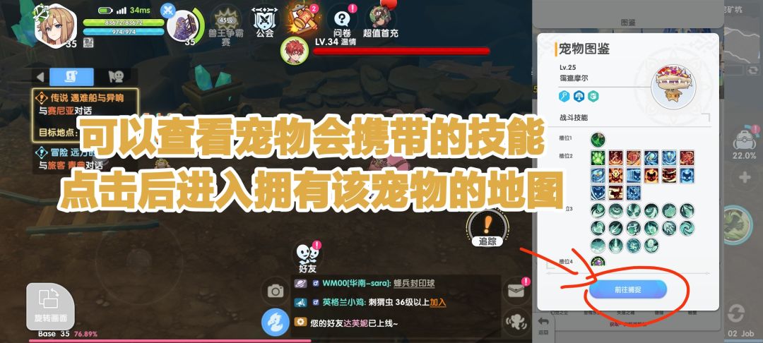 如何抓捕宠物2 3