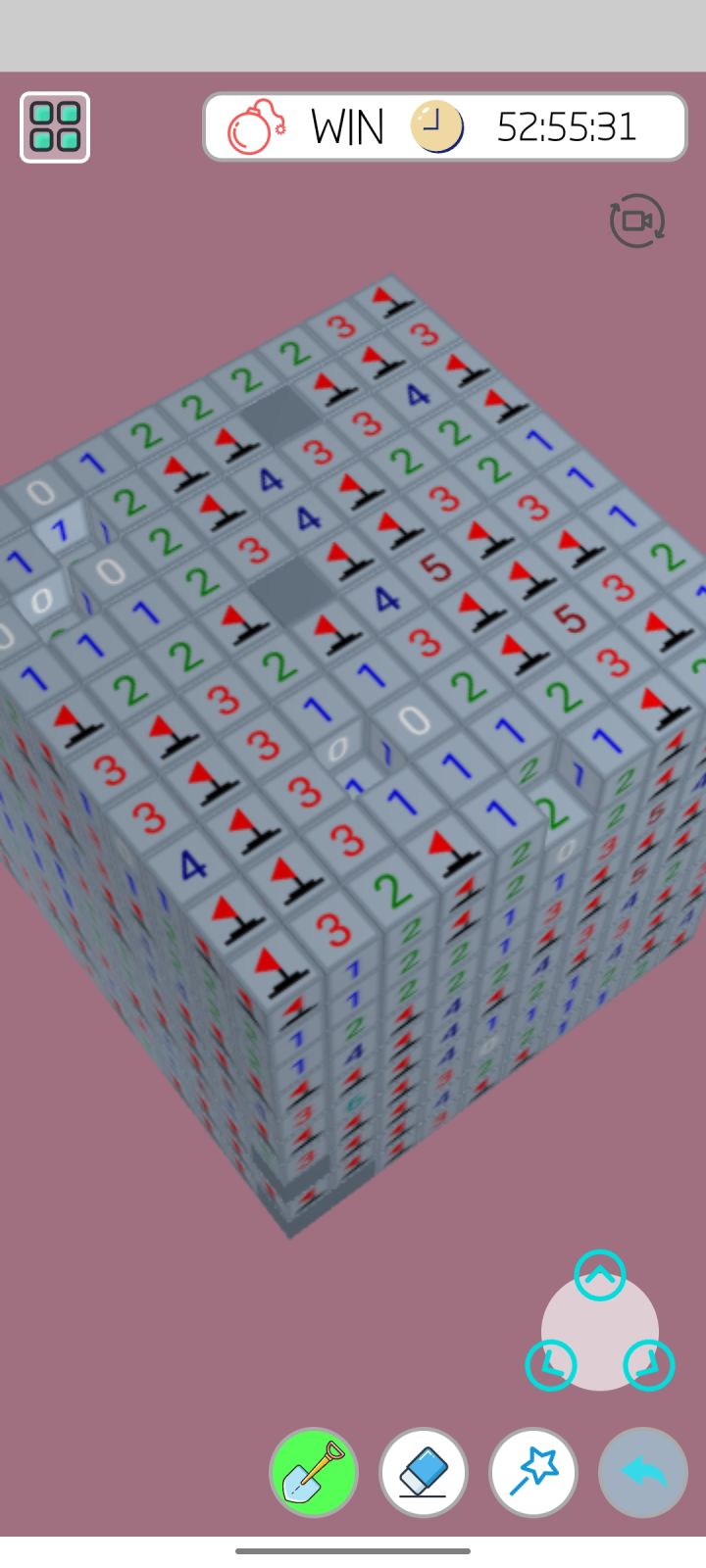 通关，留个照，太菜了，转动非常不友好。[表情_豹哭]截图