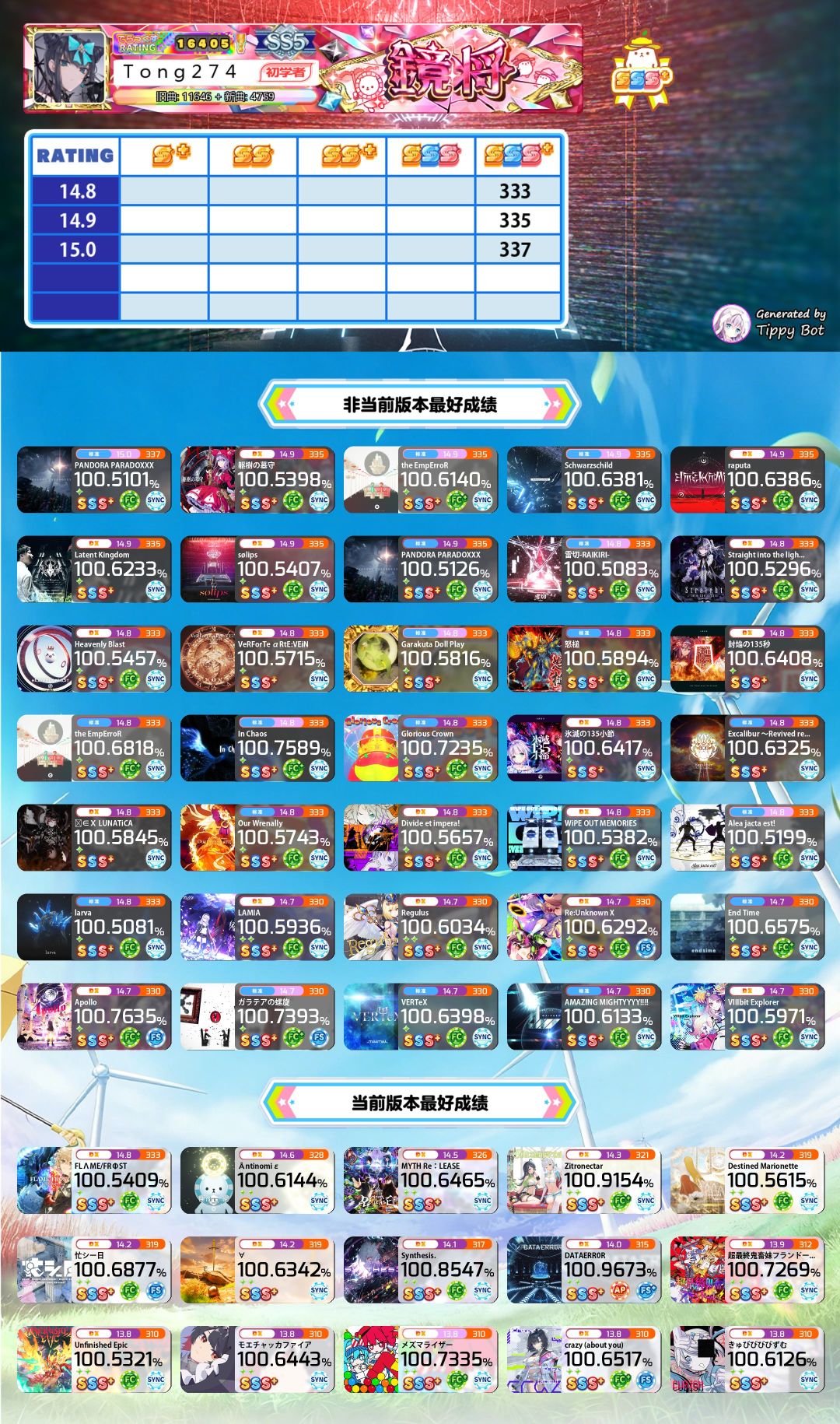 今日maimai,w64夺回 5
