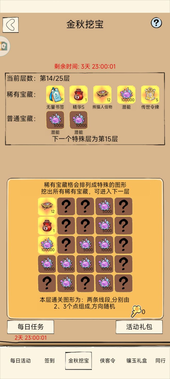 挖宝助手全坠机了截图