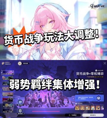 崩铁:货币战争大量优化！弱势羁绊崛起