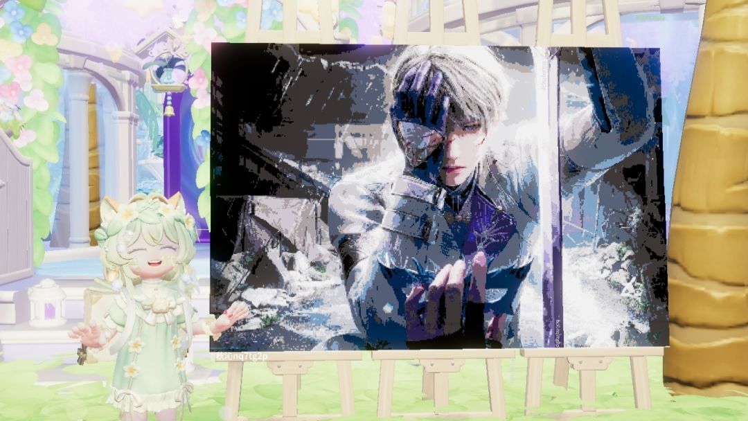 心动小镇画板绘画作品 2