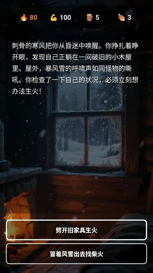【新游预约】文字流剧情游戏,雪山求生! 2