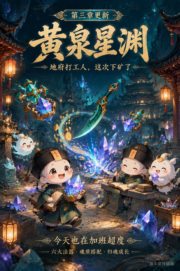 新版本更新|黄泉星渊开放,地府打工人下矿了截图