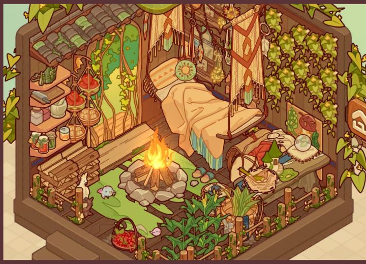 设计一个林中小屋截图