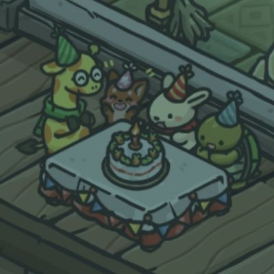 兔生日那天忘上线了 2
