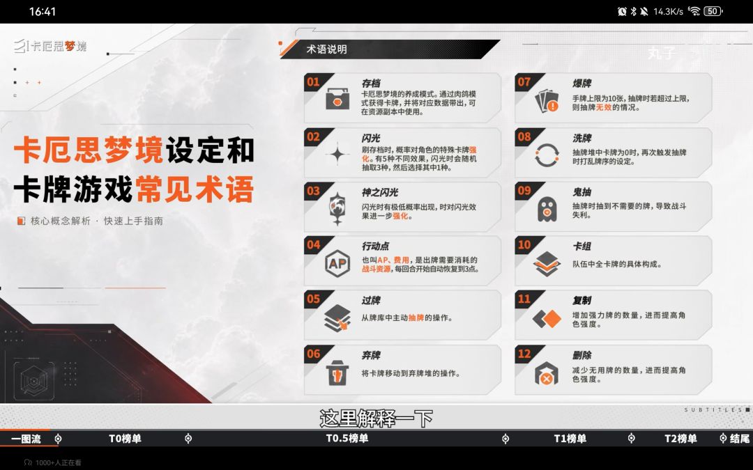 角色强度一图流(毒攻略看看得了 只讨论) 2