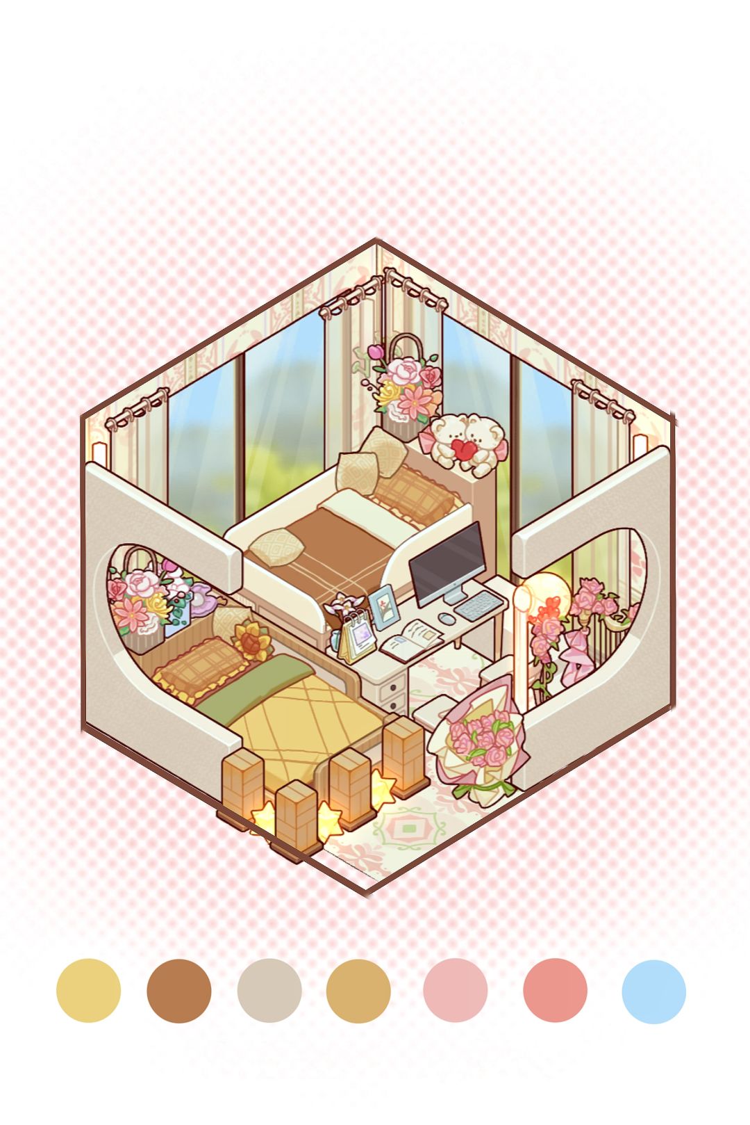 梦中情屋 | 温馨小卧室✨ 2