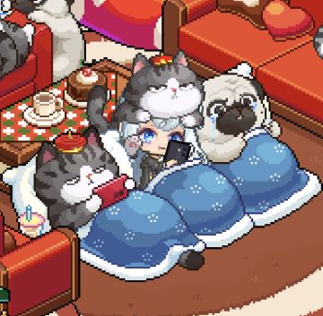 冬至快乐，你在皮卡小镇干什么？