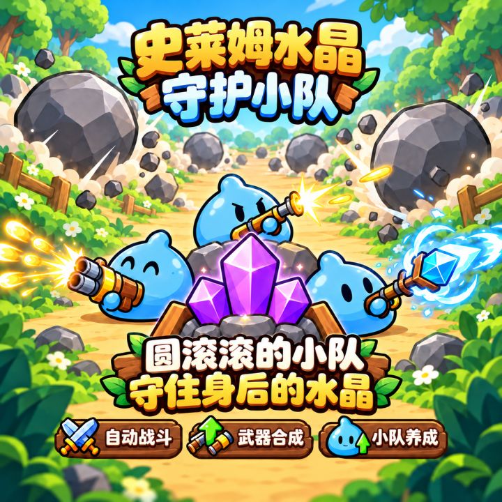 游戏自荐【史莱姆水晶守护小队】截图