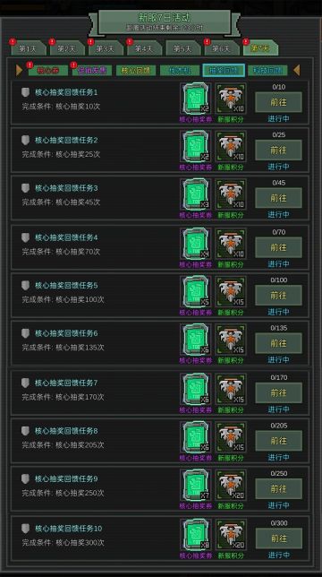 新服开服活动---第7天活动内容（3）