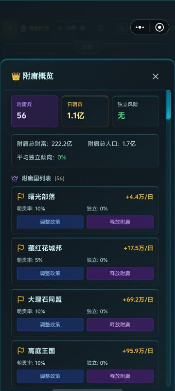 大征服完成！