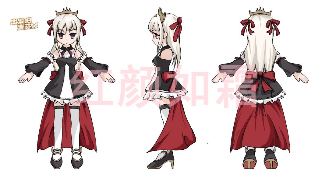 【麦芬时装设计大赛】夜莺与玫瑰 2