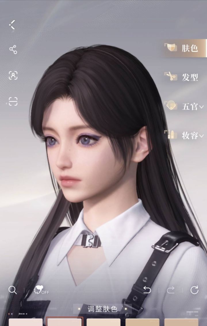 成功捏完!坐等开服!!!♡#恋与深空捏脸挑战截图