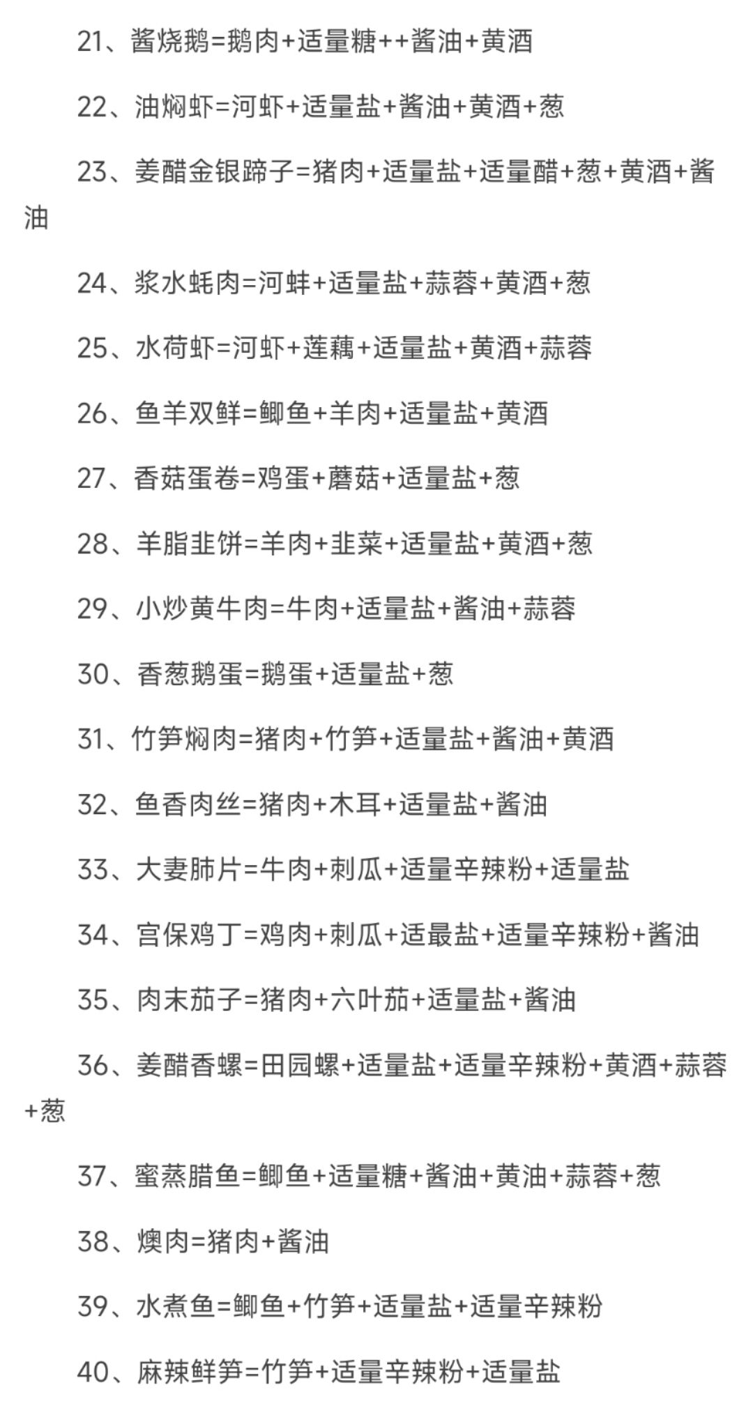 重生之我在射雕做大厨 烹饪 食谱 菜谱 2