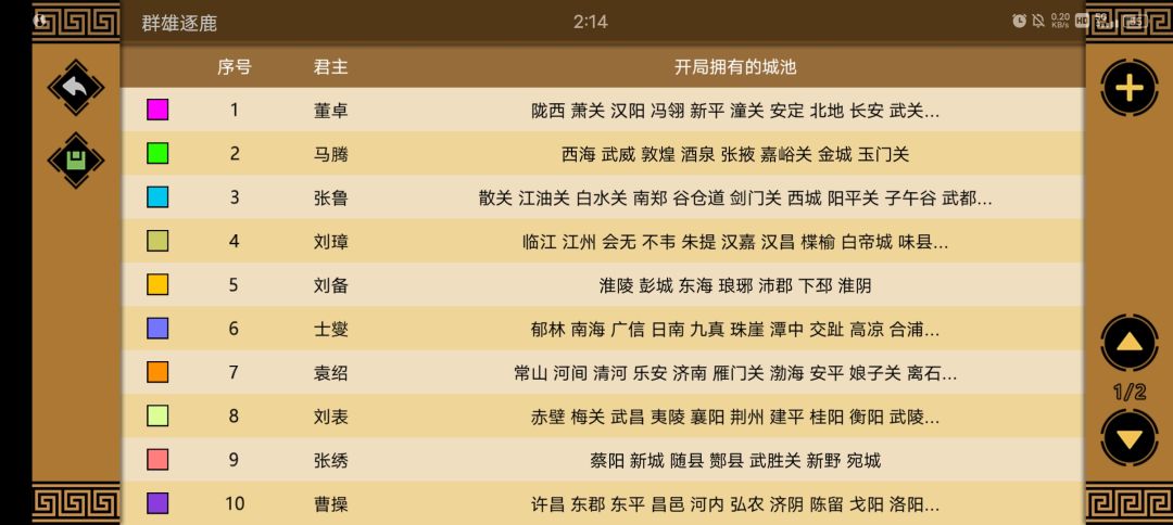 自制剧本《群雄逐鹿》分享 3