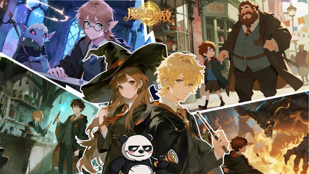 【公测有礼】推开魔法学院大门，你的名字将刻进传奇史册！截图
