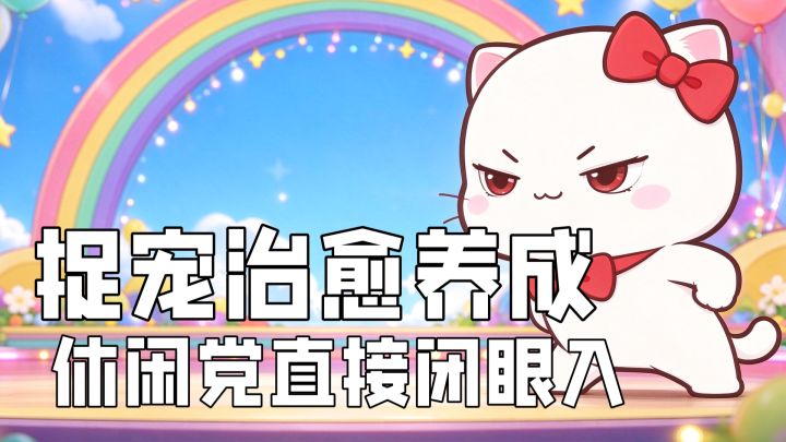 《闪耀吧!噜咪》深度实测:单手捉宠治愈养成,休闲党直接闭眼入截图