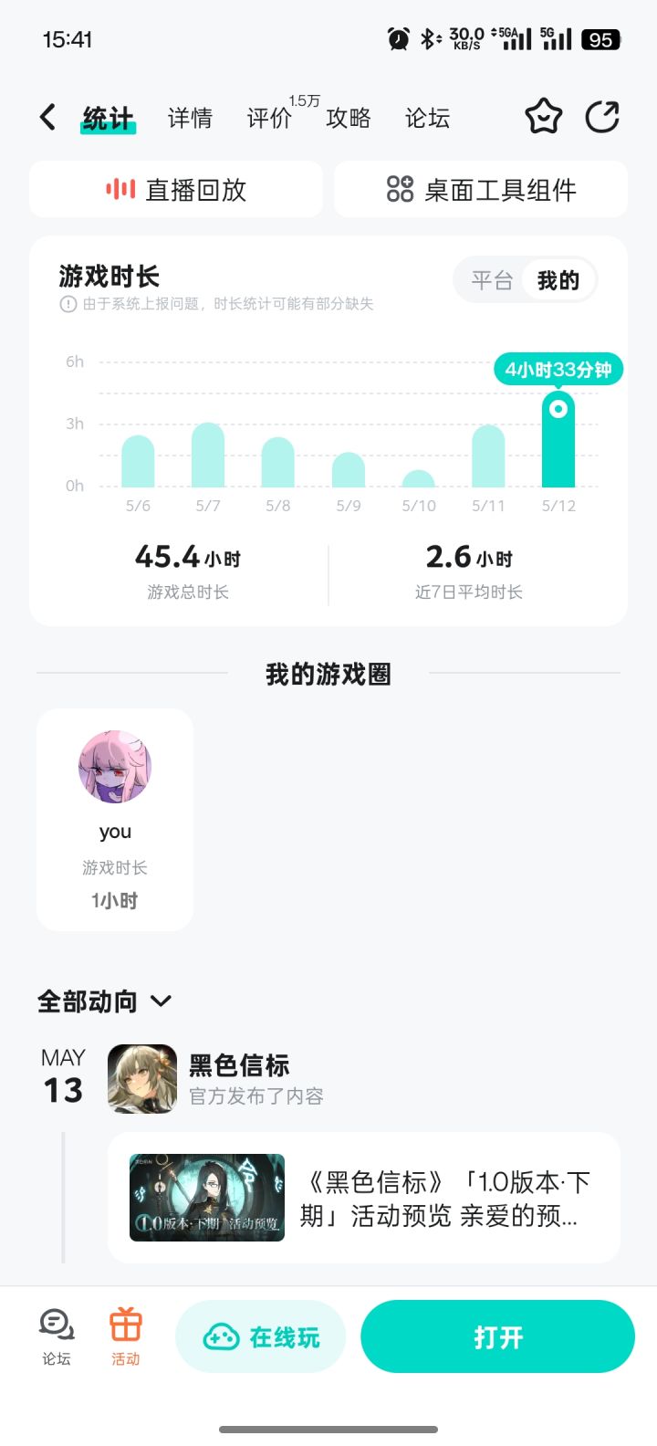 挑战最高游戏时长截图