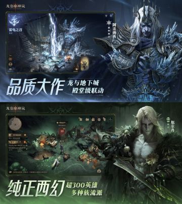 龙与地下城殿堂级联动❗纯正西幻卡牌冒险❗