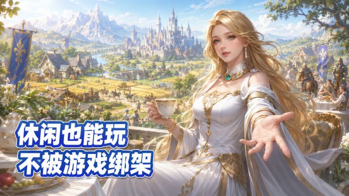 休闲玩家也能玩SLG?战争之轮节奏轻,不用被游戏绑架截图
